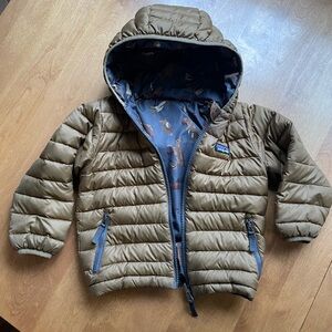 Patagonia Kids Tan Puffer Jacket